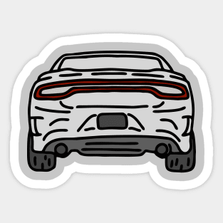 car illustrations gift Sticker